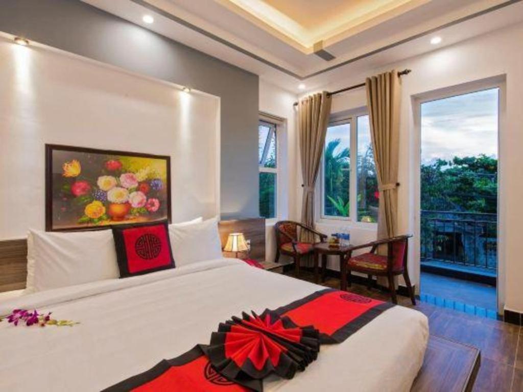Hoi An Ht Villa And Hostel Bagian luar foto
