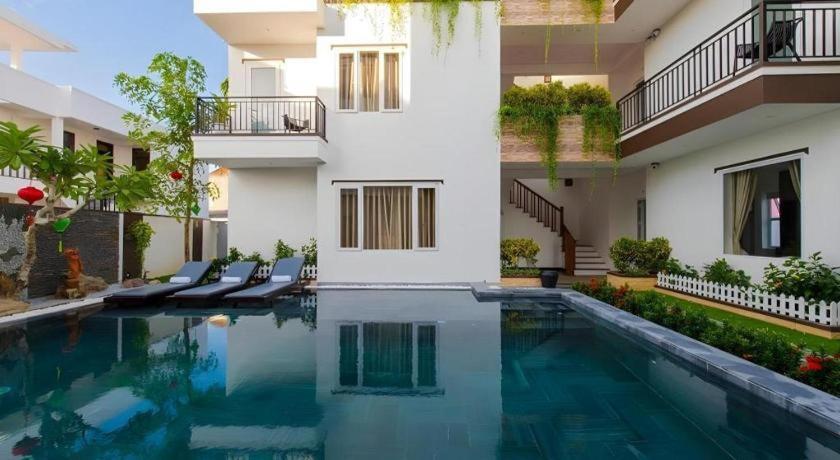 Hoi An Ht Villa And Hostel Bagian luar foto